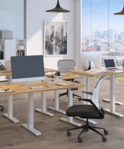 Height Adjustable desk 9n Dual 6