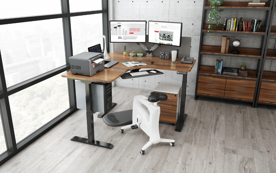 Height Adjustable desk 9n Dual 9